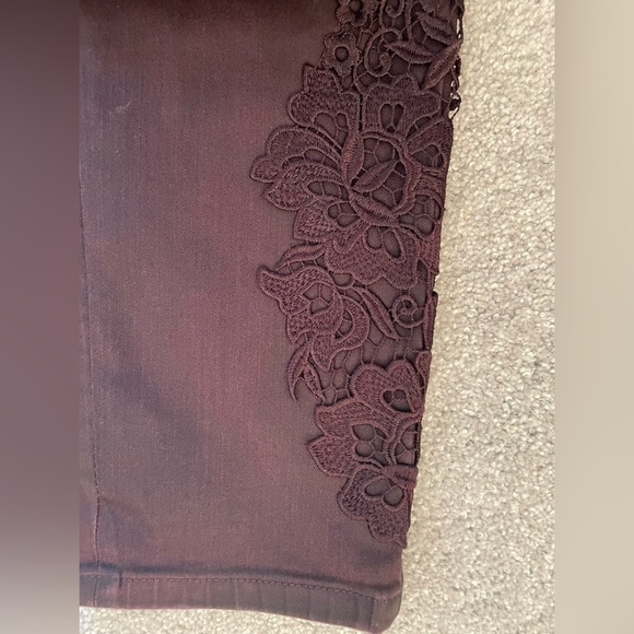 Soft Surroundings Women's Straight Leg Jeans - Dark Brown - Picture 7 of 10